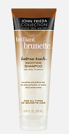 John Frieda Brilliant Brunette Lustrous Touch Smoothing Shampoo