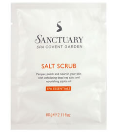 The Sanctuary Salt Scrub Sachet
