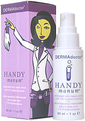 DERMAdoctor Handy Manum Medicated Skin Repair Serum with 1% Hydrocortisone
