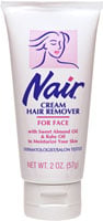 Nair Hair Removal Cream with Baby OIl for Face