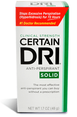Certain Dri Clinical Strength Solid Anti-Perspirant