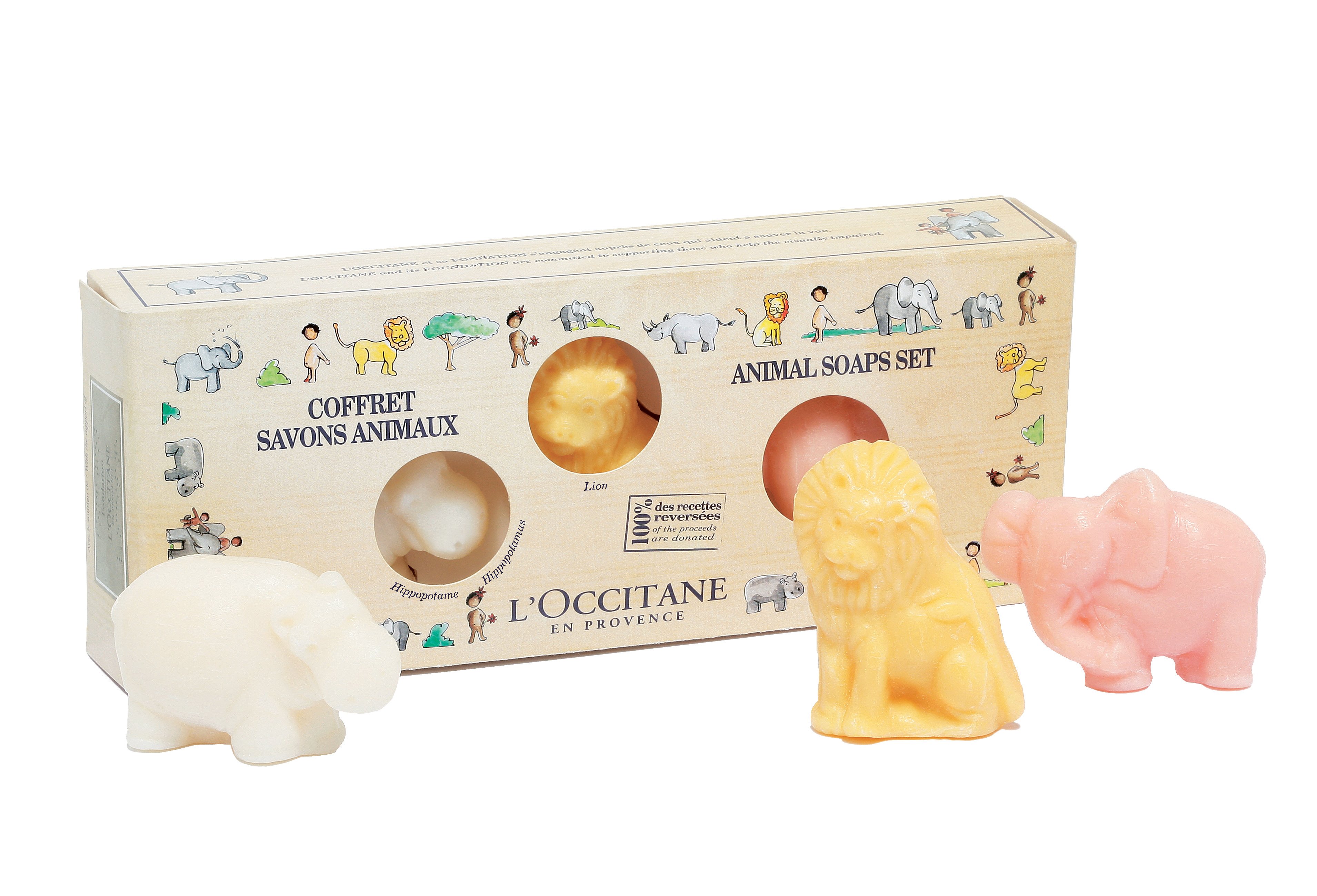 L'Occitane Orbis Animal Soap Set