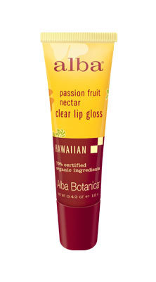 Alba Passion Fruit Nectar Clear Lip Gloss