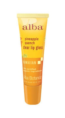 Alba Pineapple Quench Clear Lip Gloss