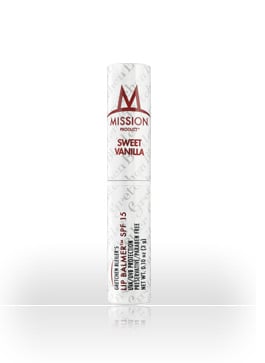 Mission Skincare Gretchen Bleiler's Sweet Vanilla Lip Balmer SPF 15