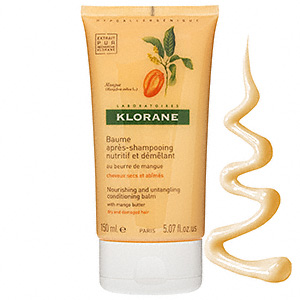 Klorane Nourishing and Detangling Conditioning Balm with Mango Butter