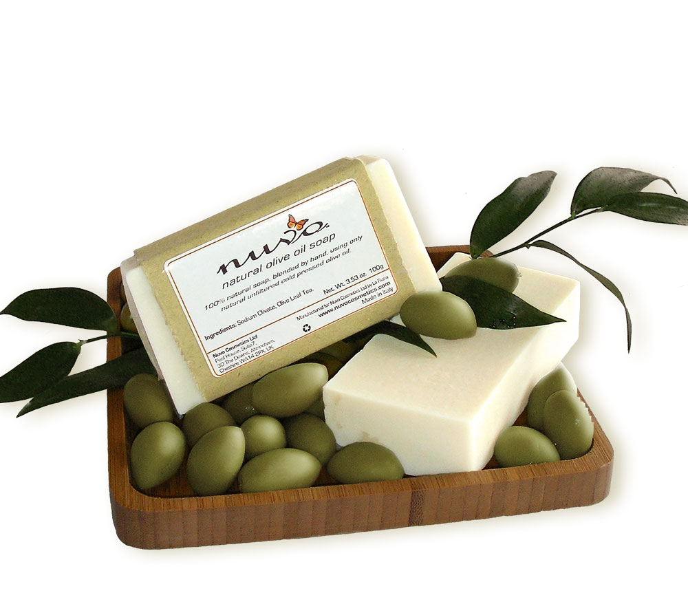 Nuvo Cosmetics Natural Olive Oil Soap with Rose & Sandalwood