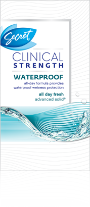 Secret Clinical Strength Waterproof