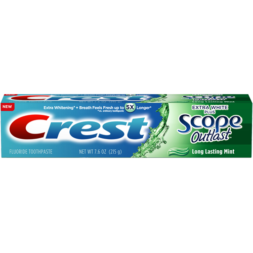 Crest Complete Multi-Benefit Extra White +Scope Outlast - Lasting Mint