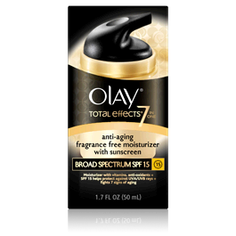 Olay Total Effects Fragrance-Free Moisturizer With Sunscreen Broad Spectrum SPF 15