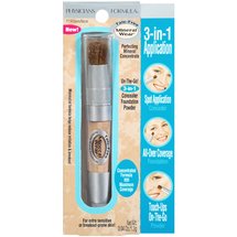 Physicians Formula On-The-Go! 3-In-1 Creamy Natural 1114 Talc-Free Mineral Wear Concealer Foundation Powder