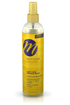 Motions Light Hold Working Spritz