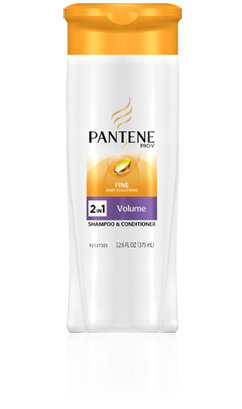 Pantene Pro-V Fine Hair Solutions Volume 2-in-1 Shampoo + Conditioner