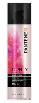 Pantene Pro-V Curly Hair Series Satin Hold Hairspray