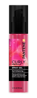 Pantene Pro-V Curly Hair Series Curl Enhancing Spray Gel