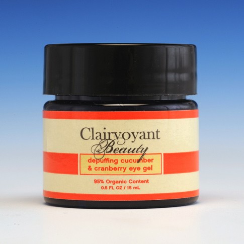 Clairvoyant Beauty Clairvoyant Depuffing Cucumber and Cranberry Eye Gel