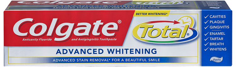 Colgate Advanced Total Whitening Toothpaste