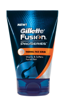Gillette Fusion ProSeries Thermal Facial Scrub