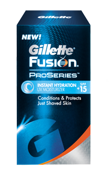 Gillette Fusion ProSeries Instant Hydration UV Men's Facial Moisturizer