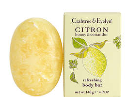 Crabtree & Evelyn Citron, Honey & Coriander Refreshing Body Bar