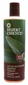 Desert Essence Tea Tree Replenishing Shampoo Therapeutic