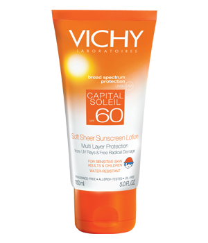 Vichy Laboratories Capital Soleil SPF 60 Soft Sheer Sunscreen Lotion