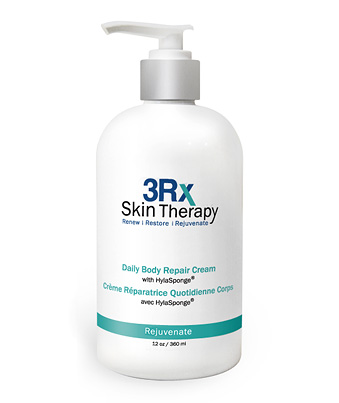 3RX Skin Therapy Daily Body Repair Cream with The HylaSponge System