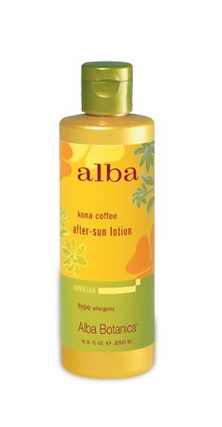 Alba Botanica Kona Coffee Hawaiian After-Sun Lotion