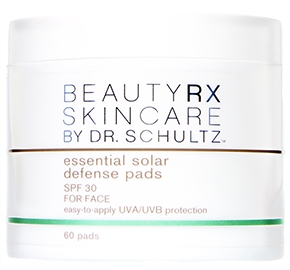 BeautyRx Skincare by Dr. Schultz Essential Solar Defense Pads in SPF 30