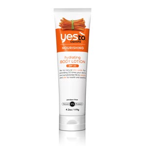 Yes To Carrots Hydrating Body Lotion with SPF 30