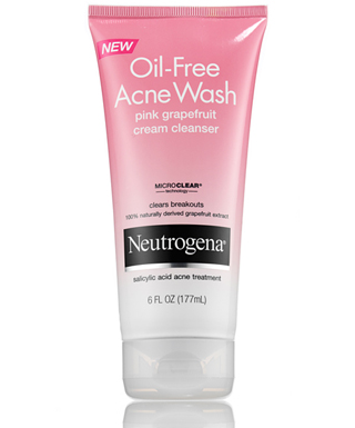 Neutrogena Oil-Free Acne Wash Pink Grapefruit Cream Cleanser