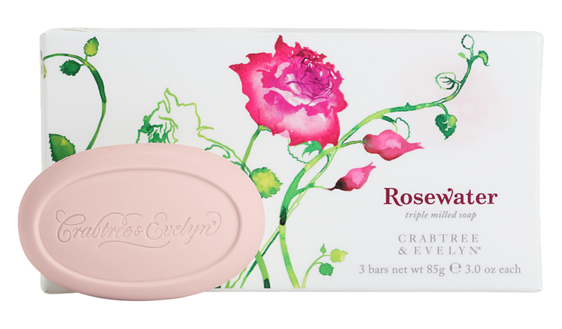 Crabtree & Evelyn Rosewater Triple-Milled Soap