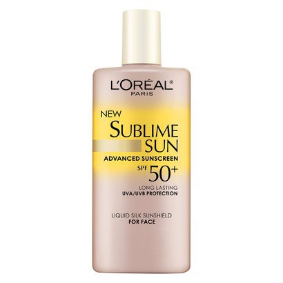 L'Oreal Paris Sublime Sun Advanced Sunscreen SPF 50+ Liquid Silk Sunshield for Face