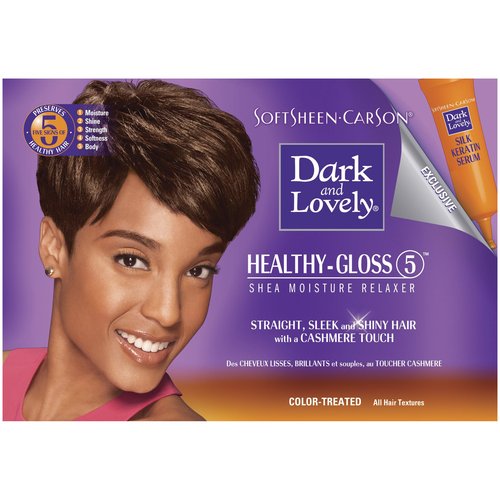 Soft Sheen Carson Dark and Lovely Healthy Gloss 5 Shea Moisture Relaxer