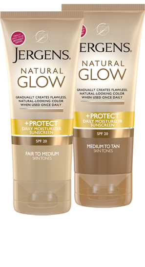 Jergens Natural Glow & Protect Daily Moisturizer with SPF 20