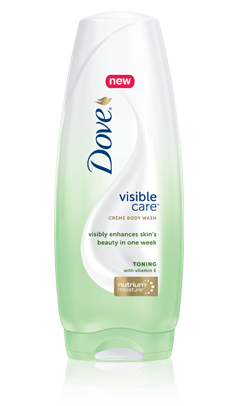Dove VisibleCare Toning Creme Body Wash