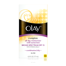 Olay Complete All Day Moisturizer with Sunscreen Broad Spectrum SPF 15 - Combination/Oily