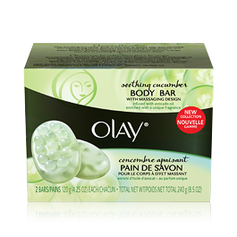 Olay Soothing Cucumber Massaging Bar Soap