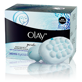 Olay Purely Pristine Massaging Bar Soap