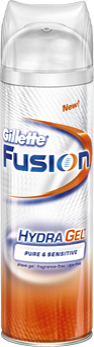Gillette Fusion HydraGel Pure and Sensitive Shave Gel
