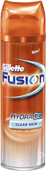 Gillette Fusion HydraGel Clear Skin Shave Gel