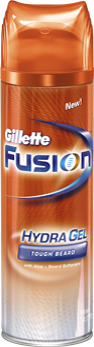 Gillette Fusion HydraGel Tough Beard Shave Gel