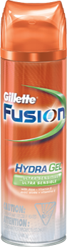 Gillette Fusion HydraGel Ultra Sensitive Shave Gel