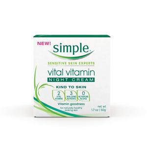 Simple Vital Vitamin Night Cream