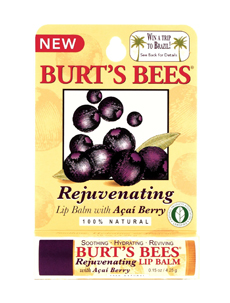 Burt's Bees Rejuvinating Lip Balm With Acai Berry
