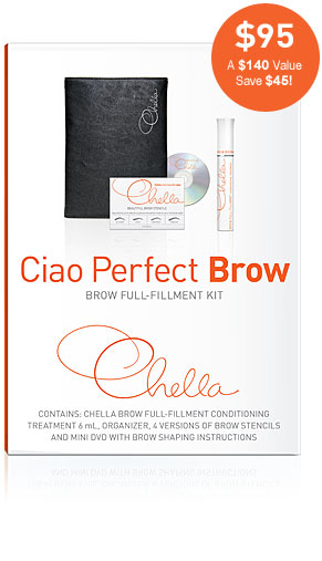 Chella Ciao, Perfect Brows Eyebrow Treatment Kit