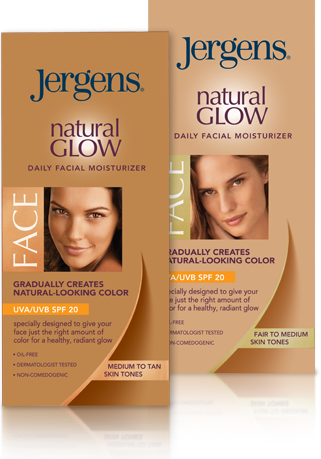 Jergens natural glow FACE Daily Facial Moisturizer SPF 20