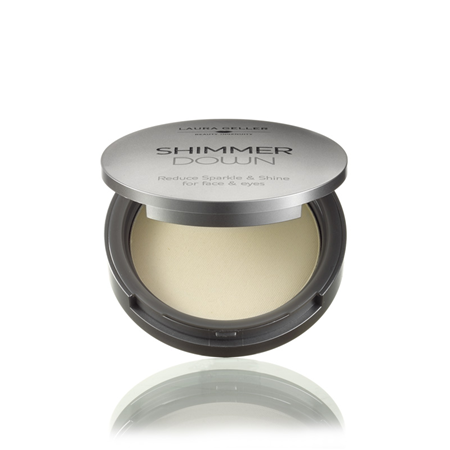 Laura Geller Shimmer Down Reduce Sparkle and Shine for Face and Eyes