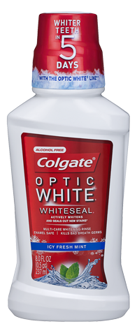 Colgate Optic White WhiteSeal Mouthwash
