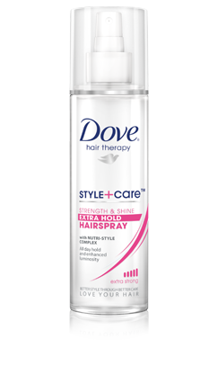 Dove Style+Care Strength & Shine Extra Hold Hairspray